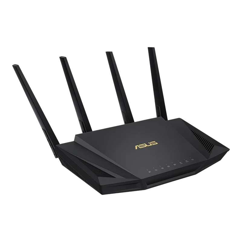 ASUS RT-AX58U RT-AX3000 802.11AX Dual-Band WiFi 6 Router, MU-MIMO & OFDMA, AiProtection Pro Network Security, AiMesh WiFi System