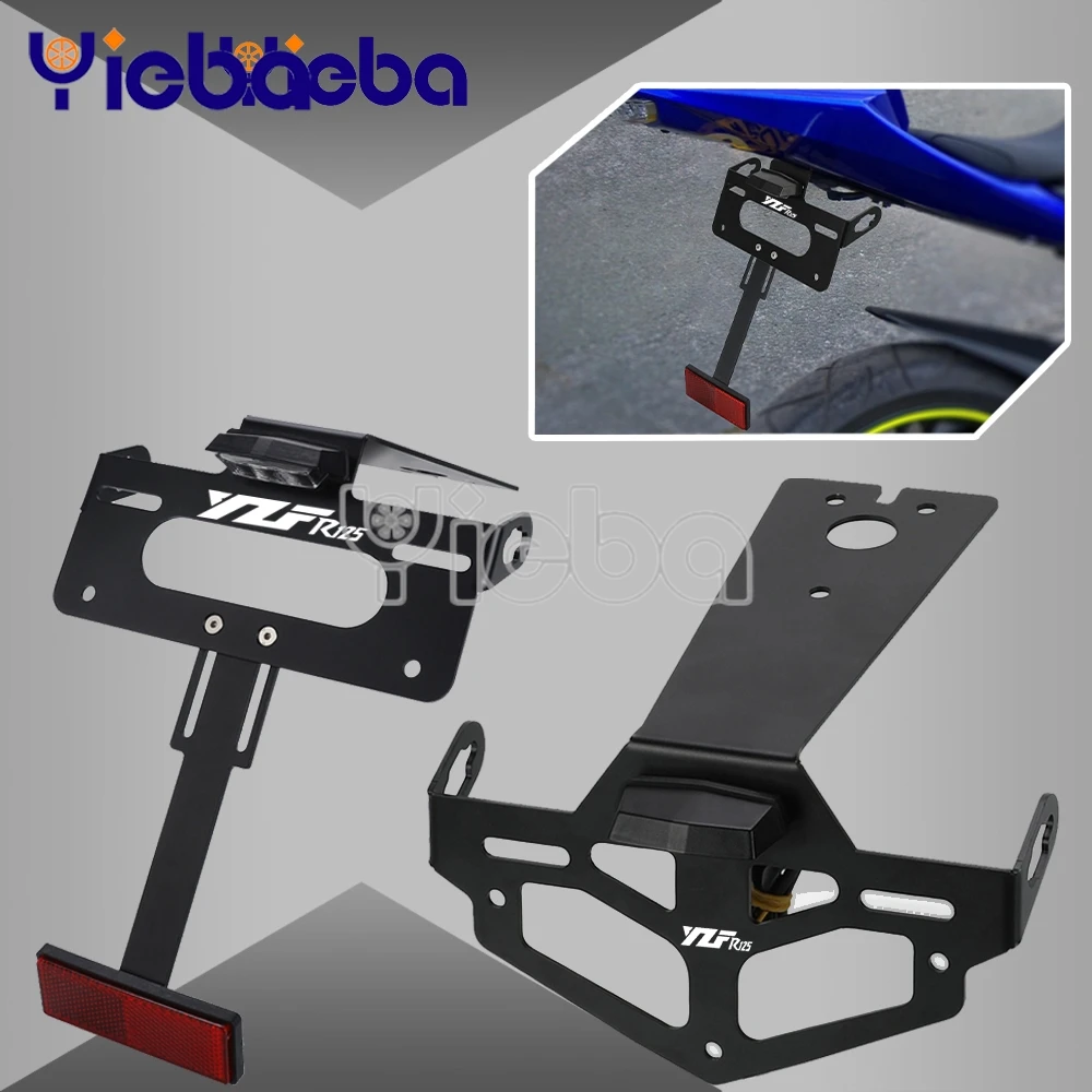 

Registration Bracket For Yamaha YZF R125 yzf R125 YZFR125 2008 2009 2010 2011 2012 2013 License Plate Holder Fender Eliminator