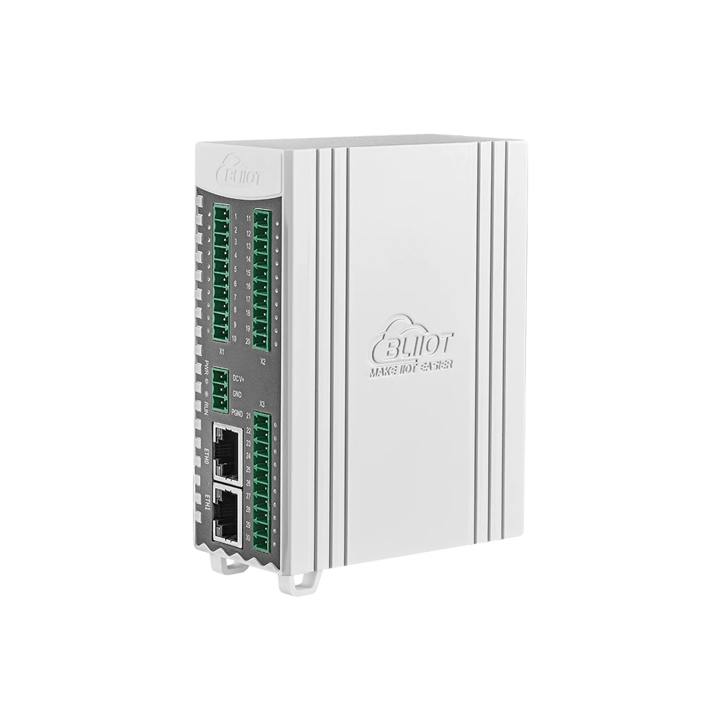 BLIIOT OPC UA IO Modules 24CH Remote IO Modules Gateway RS485/DI/DO/AI/AO Output Ethernet Programmable BL191