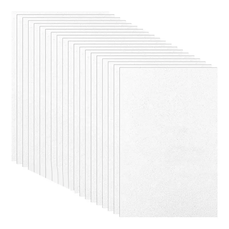 A60F-20 Pcs 3Mm Embroidery Foam 6 X 9 Inch EVA Foam Sheets For 3D Embroidery Arts And Crafts, DIY Projects, Hand Sewing