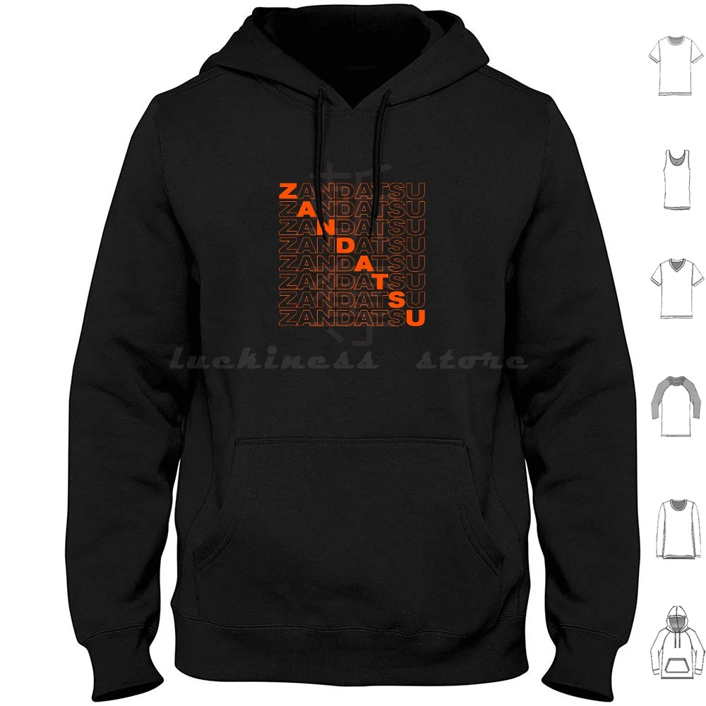 Zandatsu Hoodies Long Sleeve Metal Gear Solid Konami Kojima Gaming Death Stranding Gamer Metal Gear Meme