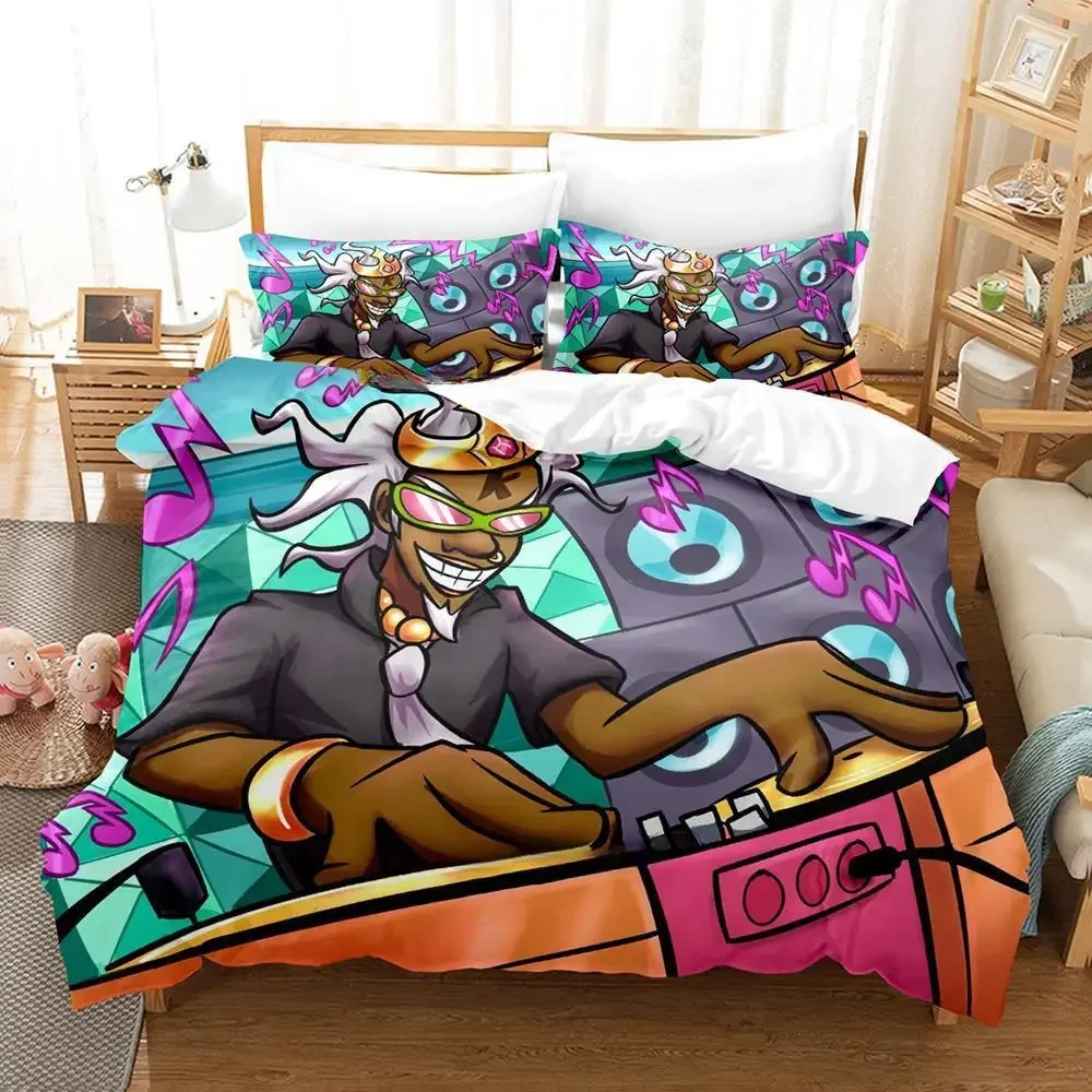 

Dj Professor K Bedding Set Single Twin Full Queen King Size Bed Set Adult Kid Bedroom Duvetcover Sets Print Anime Bed Sheet Set