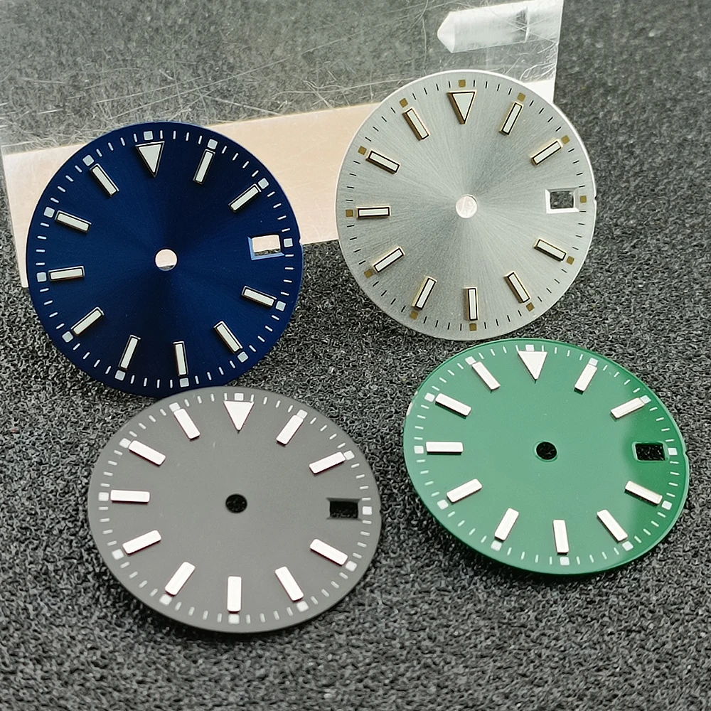 28.5MM Diameter Single Calendar Sterile Watch Dial Modified Dials for NH35/NH36 Movement Accessories Watch Parts For Wristwatch