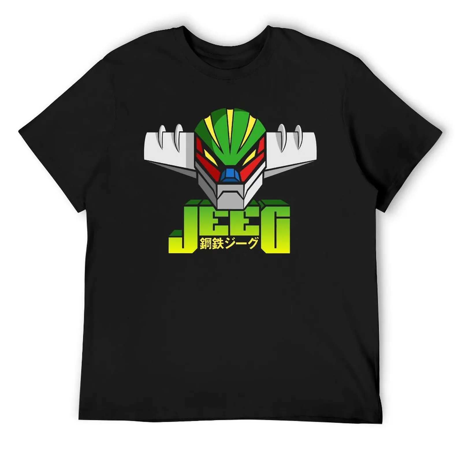 Fresh Mechas 02 Mazinger Z Steel Jeeg Robot Kotetsu Dark Great 4 T-shirt Motion Tshirt Novelty Humor Graphic Home Eur Size
