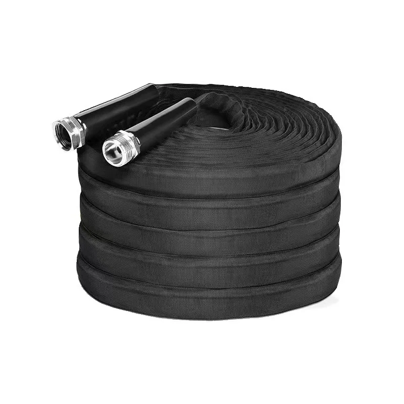 

50FT Non-Expanding Garden Hose, Ultra-Light & Flexible Water Hose -All-Weather Use for Lawns, Gardens, and Outdoor Cleaning