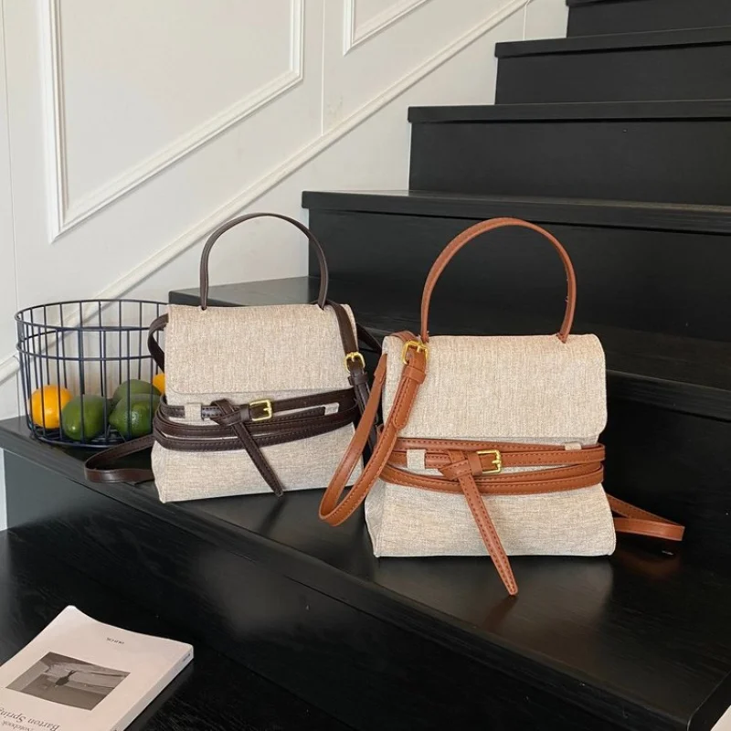 

Luxury Women's Fashionable Leather Crossbody Bag Trendy Commuter Classic Elegant Ladies Casual Vintage Simple Bag