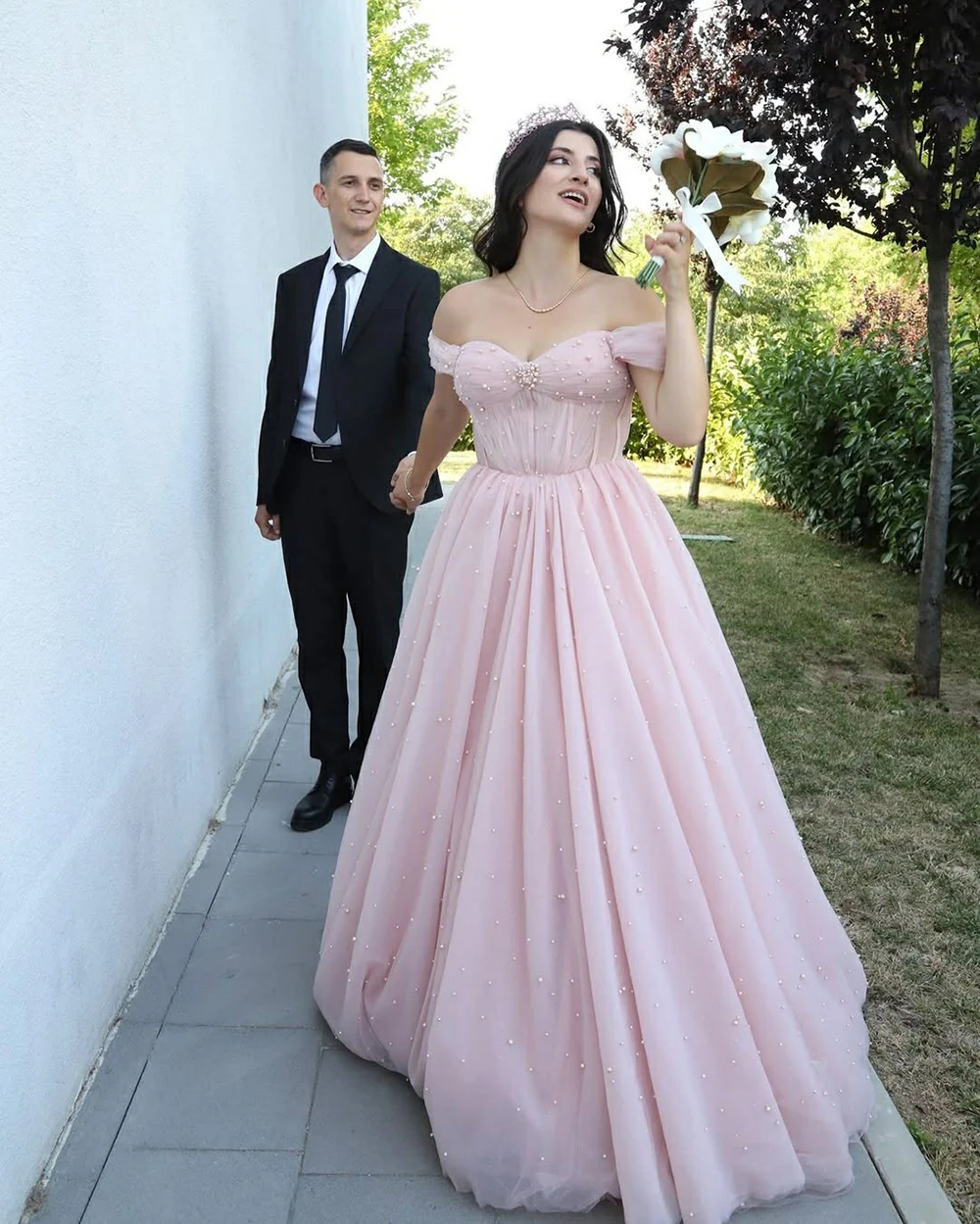 Wedding Evening Party Dresses for Women Formal Occasion Dresses Customized Evening Prom Simple and Elegant Formal Dress Woman