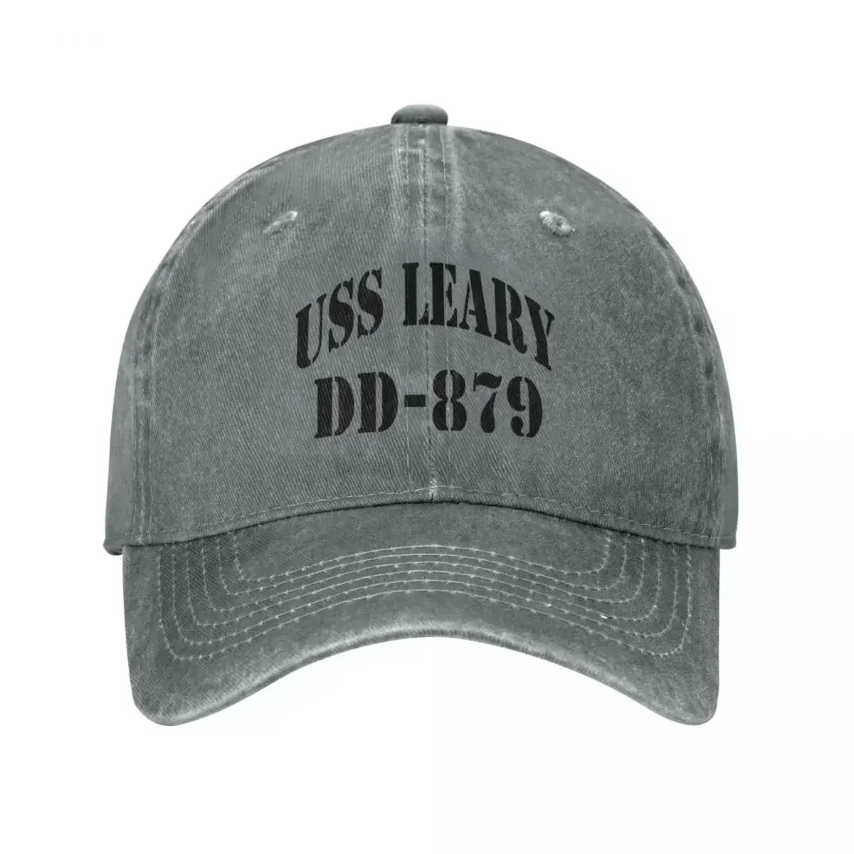 USS LEARY (DD-879) SHIP'S STORE Baseball Cap Big Size Hat Fun Hats Snap Back Hat Mens Tennis Women's