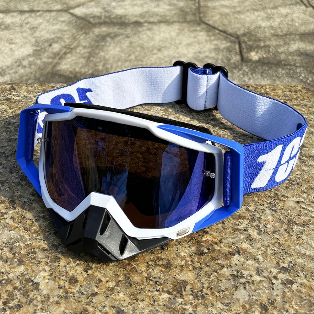 100 Off-road Goggles Motocross Glasses Motorcycle Sunglasses Man MTB ATV Mask Windproof Protection Skiing Cycling Racing Goggles image 5