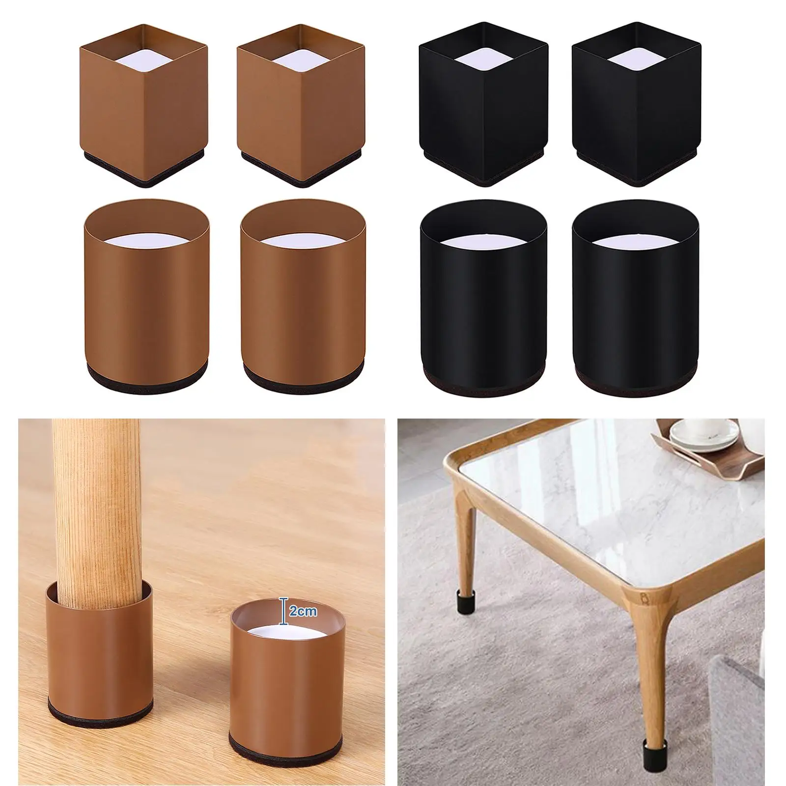 

Extra Tall Furniture Riser Protector Pad Heavy Duty for King Size Bed Frame Bedroom Furniture Set