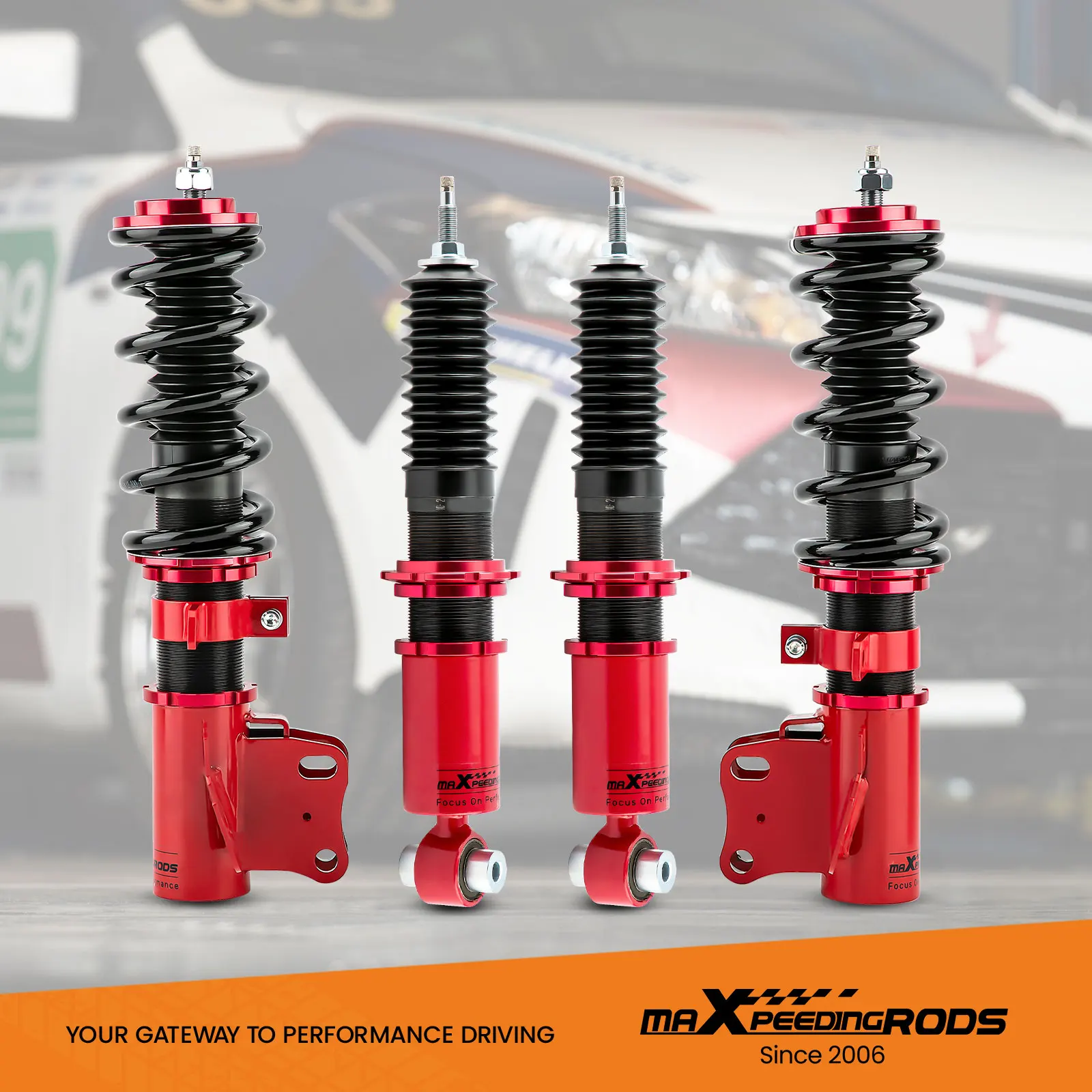 

24 Ways Adjustable Damper Coilover For Holden VE Commodore Suspension Coil Spring Kit