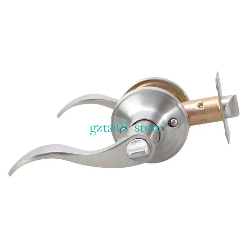 L1EA Keyed Entry Door Levers Lock Reversible Handle Universal Latches Door Handle Simple Installs for Right or Left Side Doors