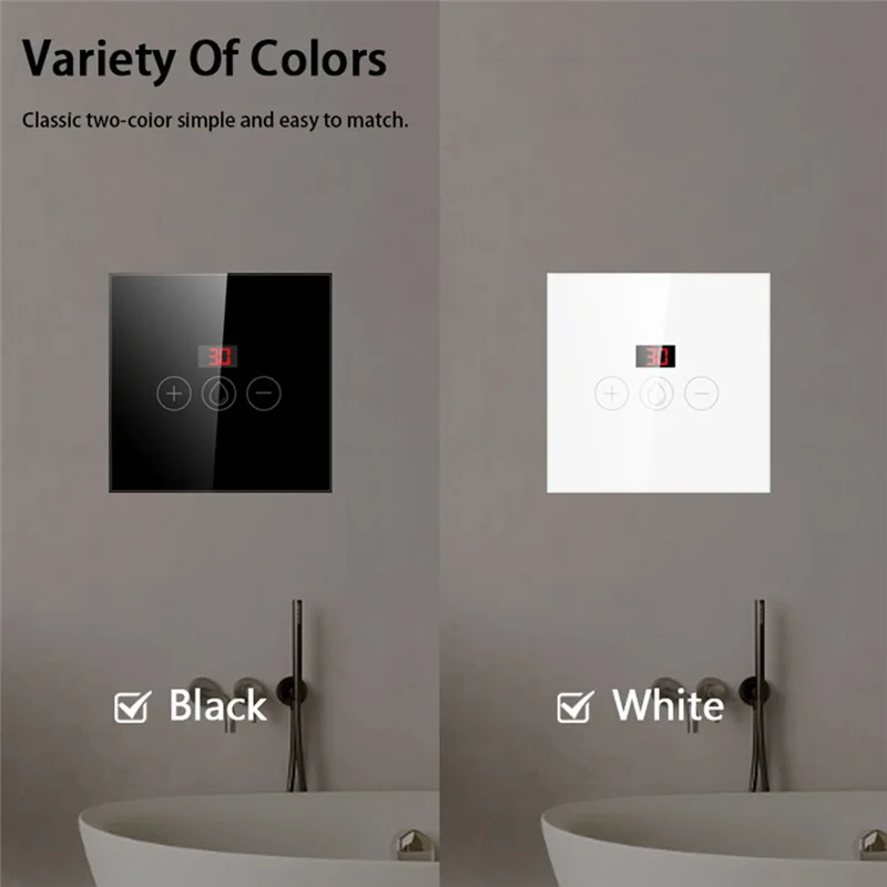 مفتاح غلاية A50Q-Wifi، مفتاح سخان مياه ذكي قياسي ES، التحكم في تطبيق Tuya Smart Life يعمل مع Alexa Google #5