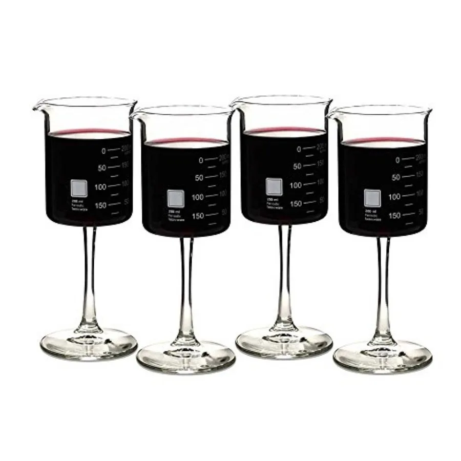 

Laboratory Beaker Wine Glasses