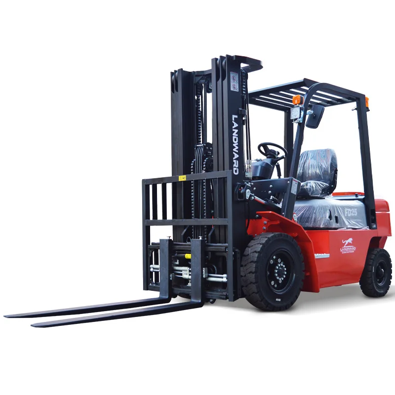 Made In China Handling Forklift 3 T High Quality Warehouse Material Loading And Unloading Truck Small Diesel Forklift Customized