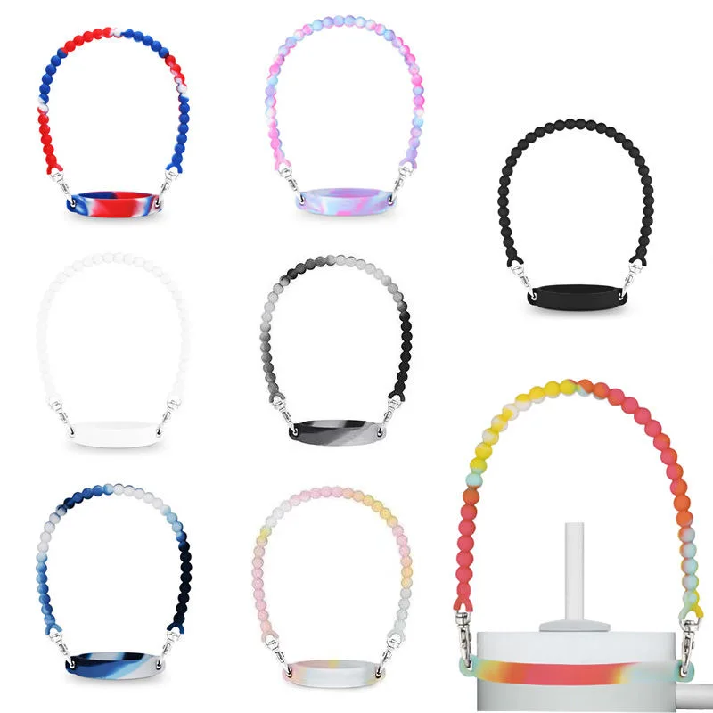 New Silicone Water Bottle Handle Strap ,hand Rope Water Cup Strap Cover Universal Coffee Cups ,Drinkware Rope for Hiking,riding