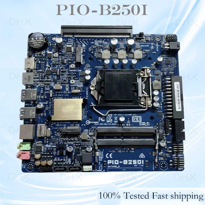 For ASUS PIO-B250i Motherboard B250 32G LGA1151 DDR4 Thin-mini-ITX Mainboard 100% Tested Fully Work be shipp quickly DH