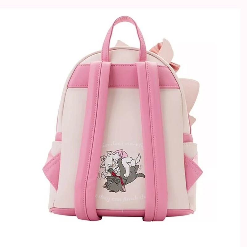 Disney novo original duquesa loungefly mochila saco de escola primária mochila feminina saco casual para presente namorada