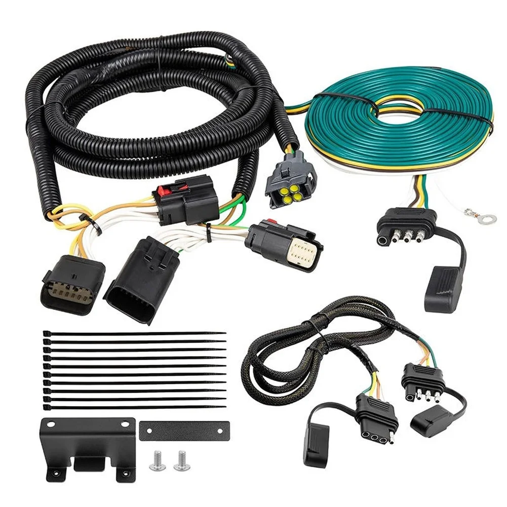 Black Abs Oem Number 58964 Towed-Vehicle RV Wiring Harness For Jeep For Wrangle JL/JLU 2018-2024  Car Accessories