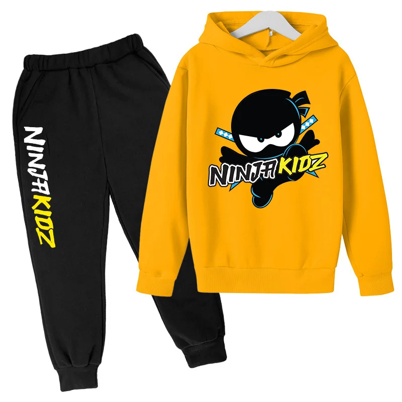 Hooded sweatshirts for boys and hoodies for girls NINJA KIDZ Kids Casual Sweatshirts Spring and fall kids hoodies and sweatpants