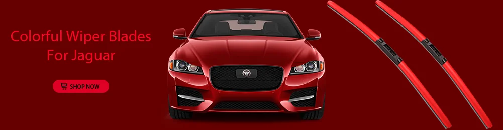 LNJING Bunte Hybrid-Scheibenwischerblätter für Jaguar F-Type X152 2012-Heute – Detail 2