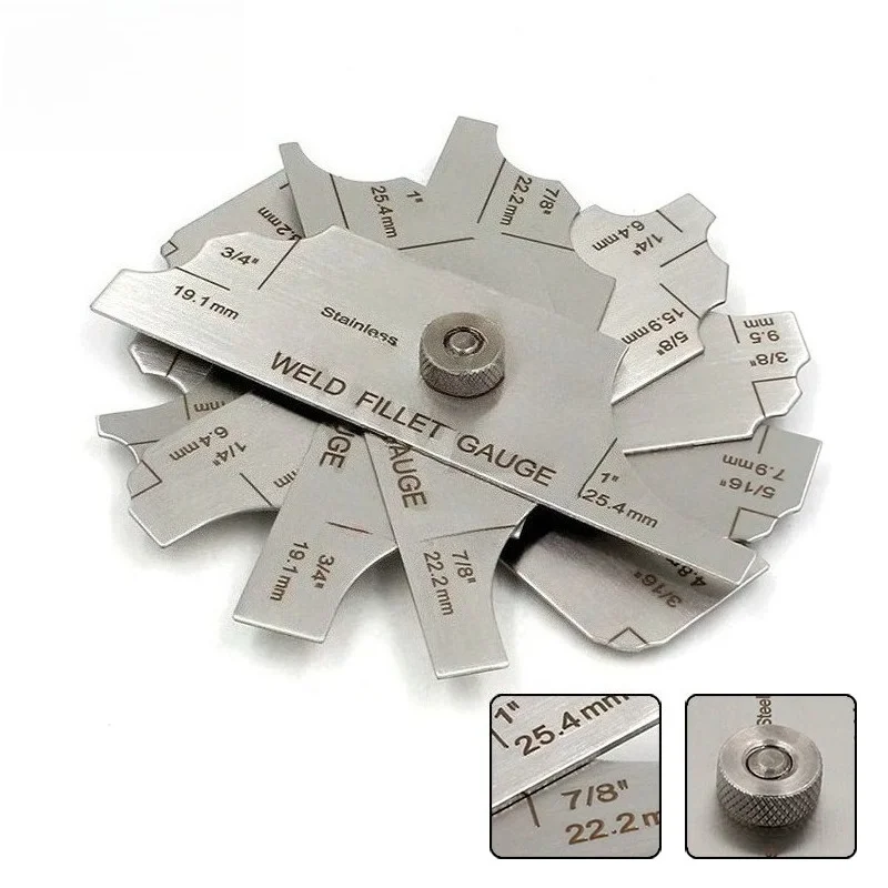 MG-11 welding fillet Gage inspection welding gauge Soldering Ruler (Metric&Standard)