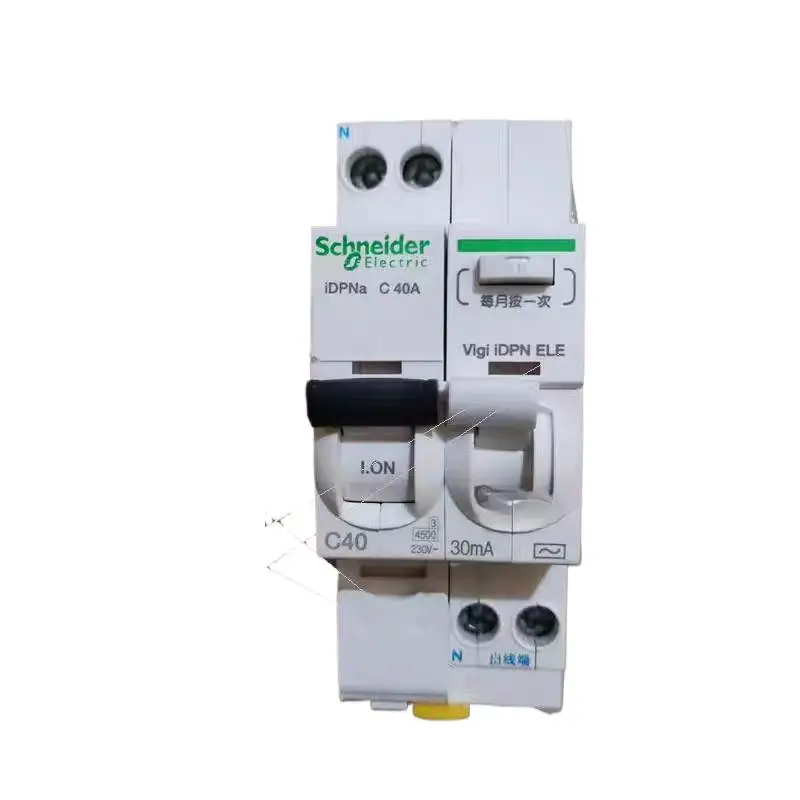 

Мини-выключатель Schneider Electric MCB iDPNa 1P+N с защитой от утечки 30 мА Vigi iDPN ELE 6A 10A 16A 20A 25A 32A 40A