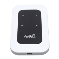 Portable 4G 5G WiFi Hotspot 300Mbps Support 10 Devices Travel Mobile Hotspot with SIM Card Slot For home Or Business Travel