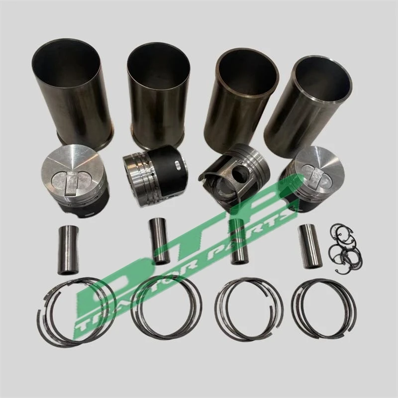 

Set of pistons,cylinder liners, piston rings and piston pins for Laidong 4L22T swirl Diesel Engine parts