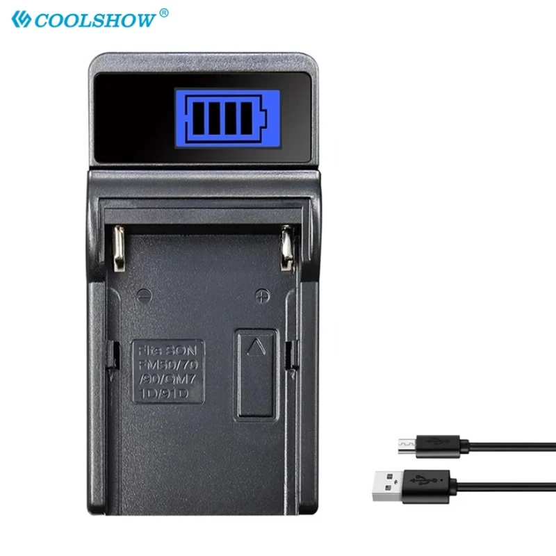 NP-FM50 Camera Battery Chaeger for Sony NP-FM50 NP-FM51 NP-FM30 FM55H DCR-PC101 A100 Series DSLR-A100 NP FM50 FM50 Charger