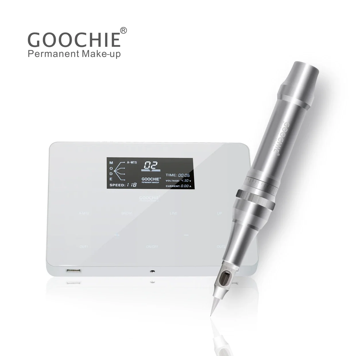 

Goochie M8 permanent Makeup Tattoo Needles Microblading R1 Cartridges For Tattoo Eyebrow Machine