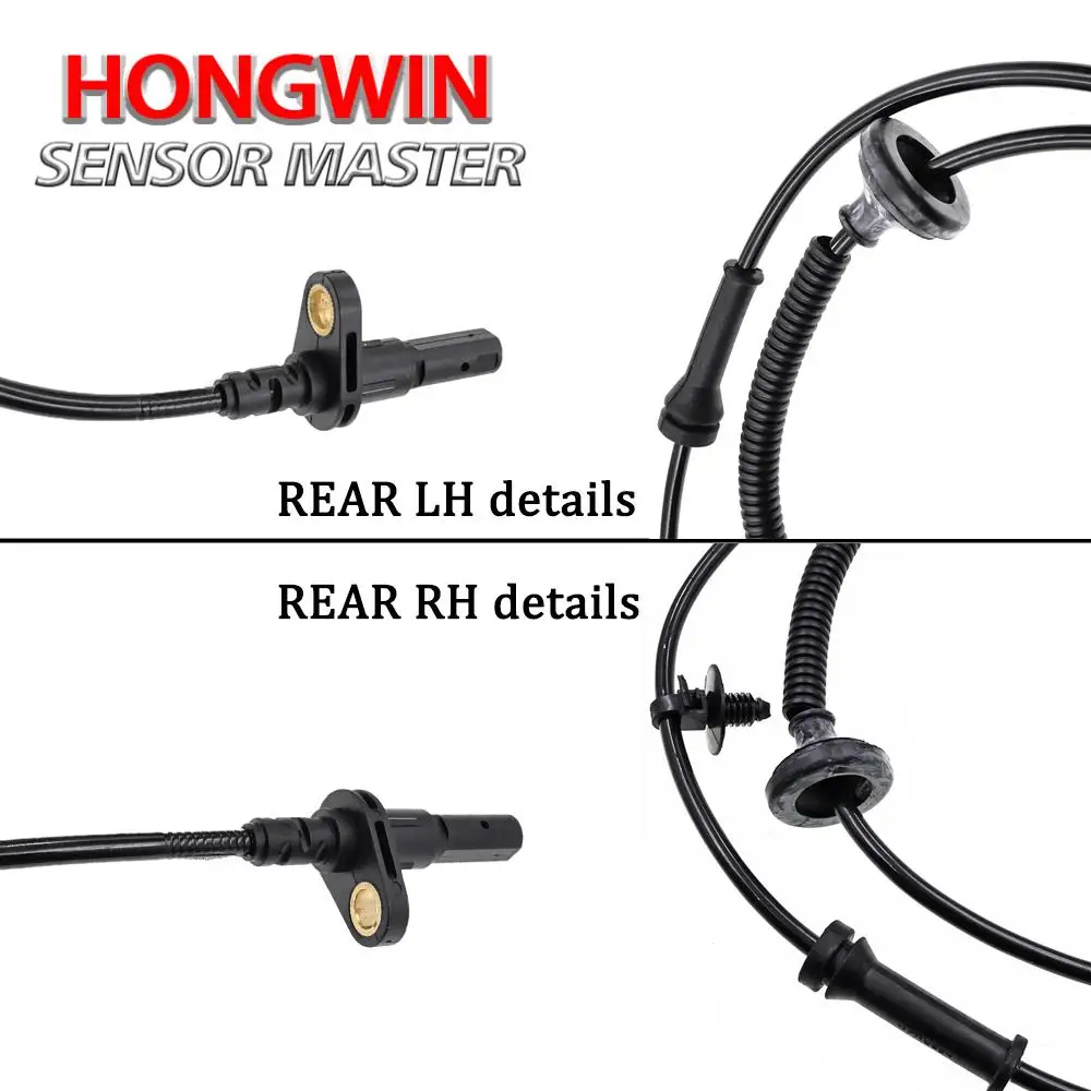 1/2/4PCS ABS Wheel Speed Sensor Front Rear Left Right For Chery J69 Tiggo 3X J69-3630020 J69-3630010 J69-3630040 J69-3630030