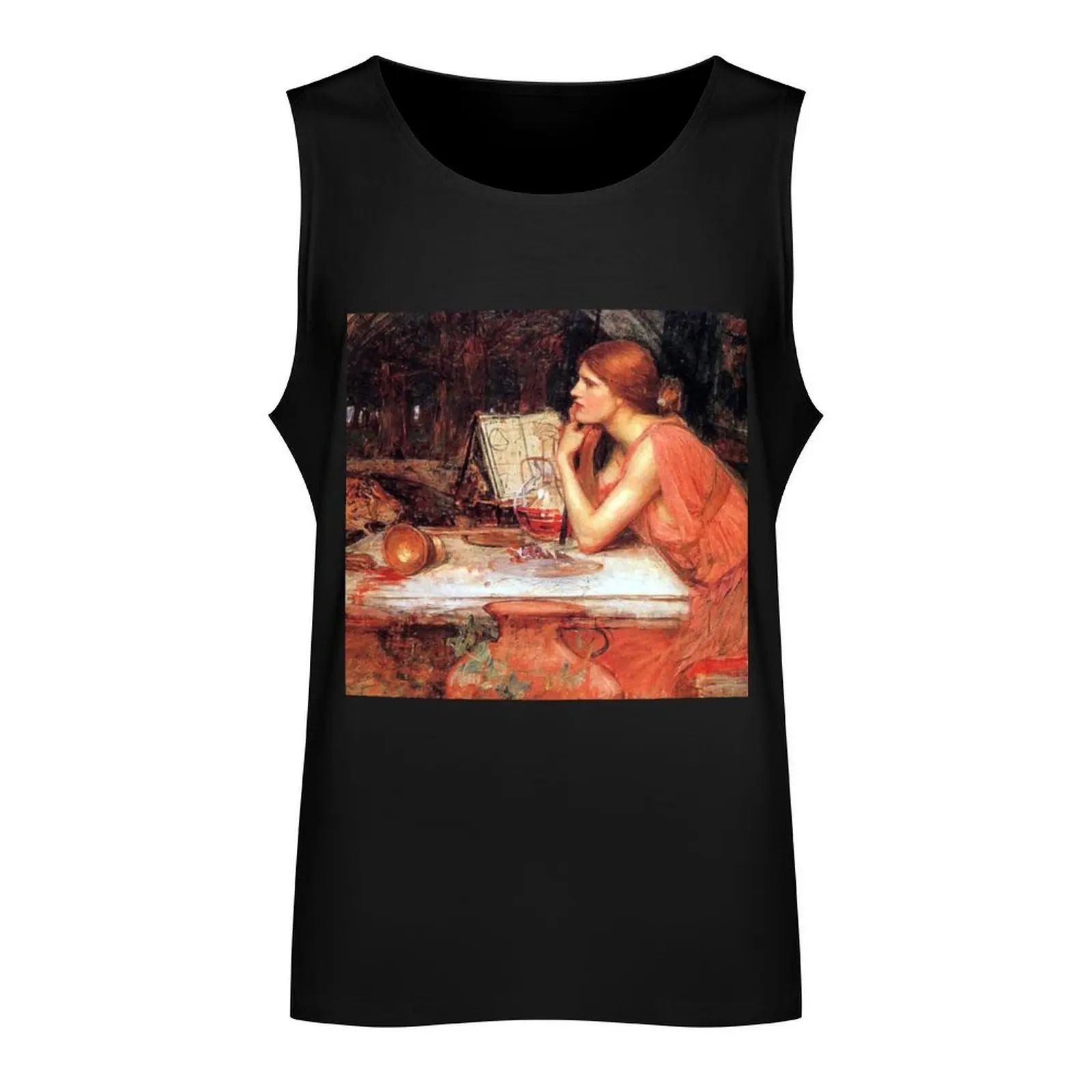 The Sorceress - John William Waterhouse Tank Top Top cotton t-shirts man Men's clothes luxury style anime clothes