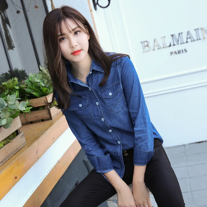 

Универсальная женская джинсовая куртка Slim Fit большого размера для студентов, весна-осень 2024, в корейском стиле