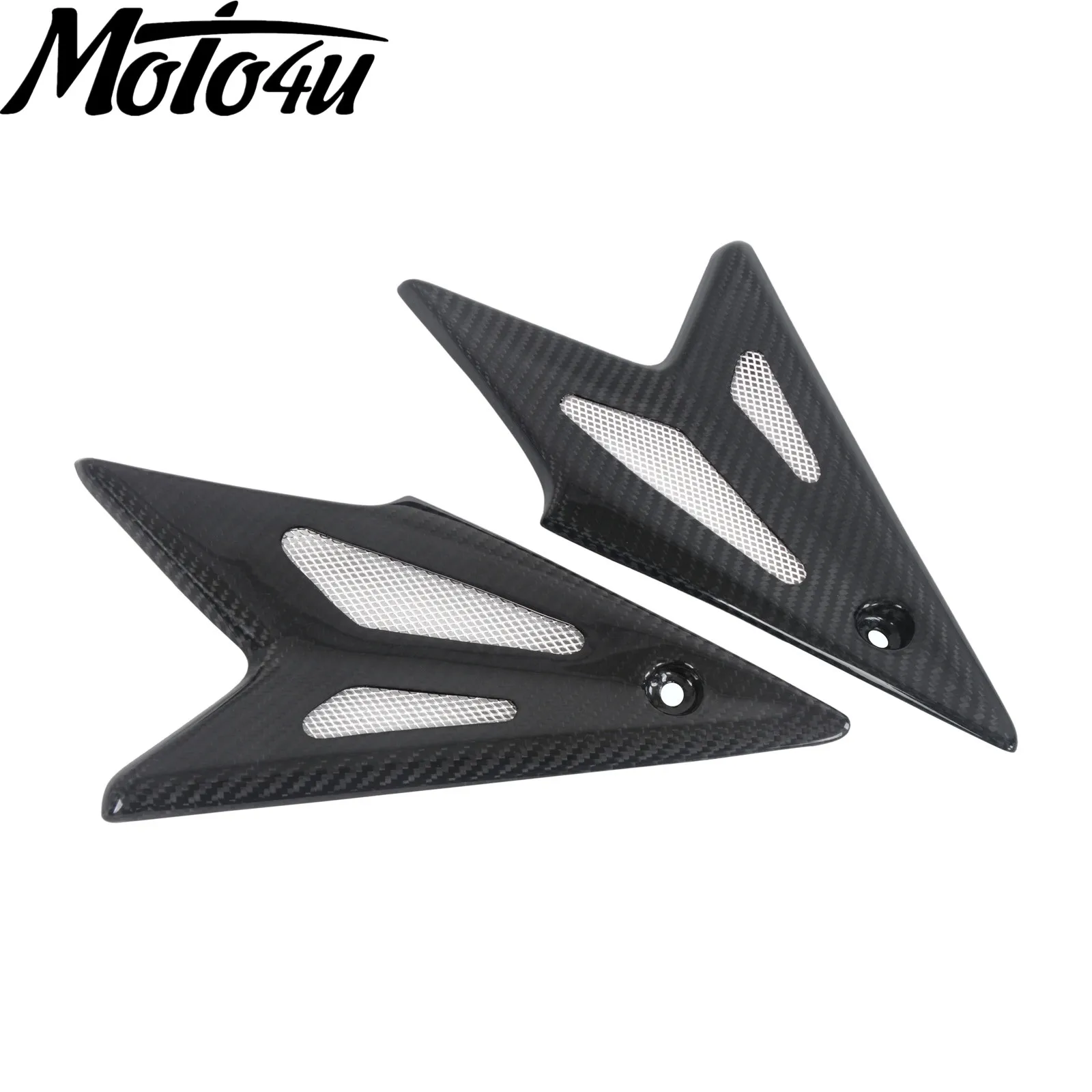 

Для Triumph Speed Triple 1050 2008 2009 2010, 100% углеродное волокно, нижние боковые панели мотоцикла, обтекатель