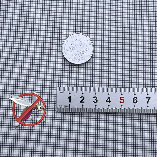 DTGJ Arched Door Screen Window Mosquito Net Magnetic Curved Round Customized Fly Insect Mesh Black White Invisible fiberglass - Image 5