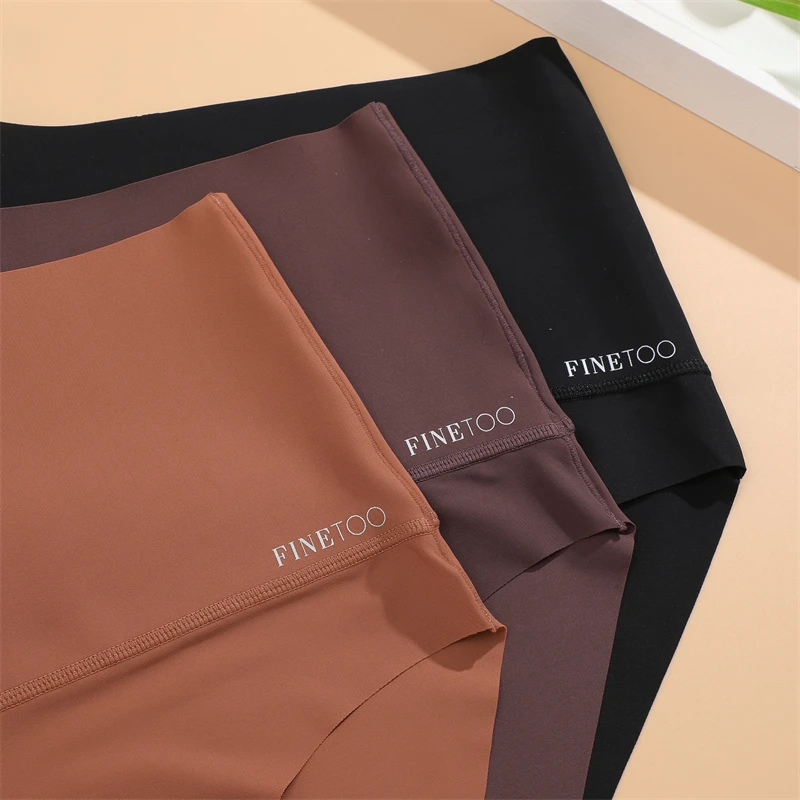 FINETOO Women Seamless Underwear High Waist Slimming Panties Female Shaping Hip Lifting Brief Comfortable Tummy Control Lingerie