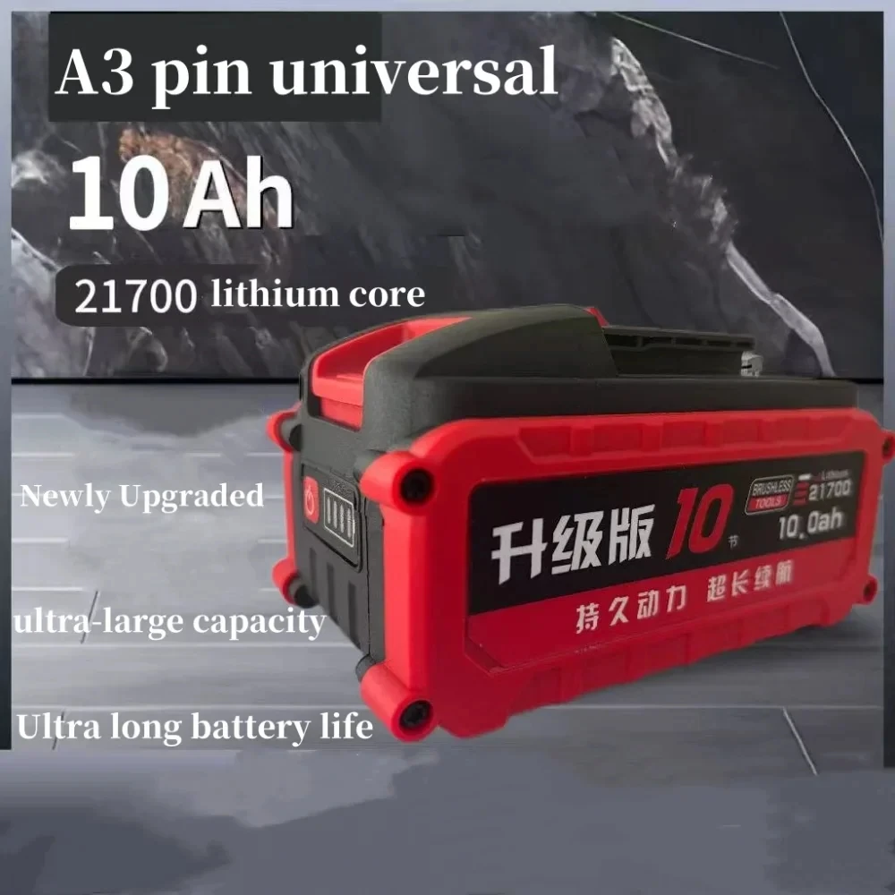 Enhanced Lithium Battery 15Ah, Equipped with BMS System, Compatible with Makita 18V BL1850, BL1860, BL1830 LXT400.21700 Battery