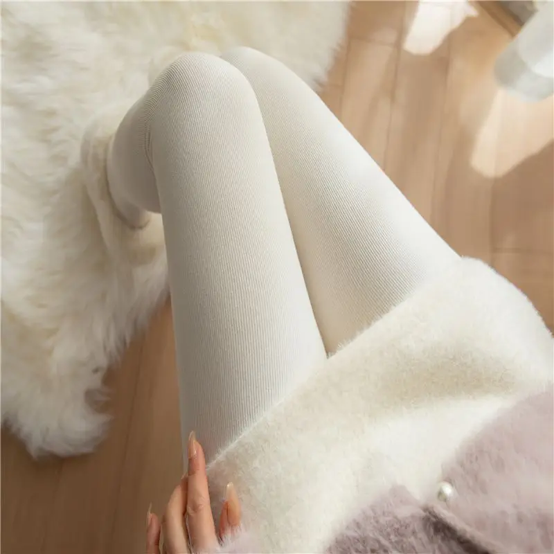 

Женские леггинсы для спортзала, трикотажные брюки с высокой талией, утепленные мягкие эластичные удобные колготки с принтом, осенние уличные микророг