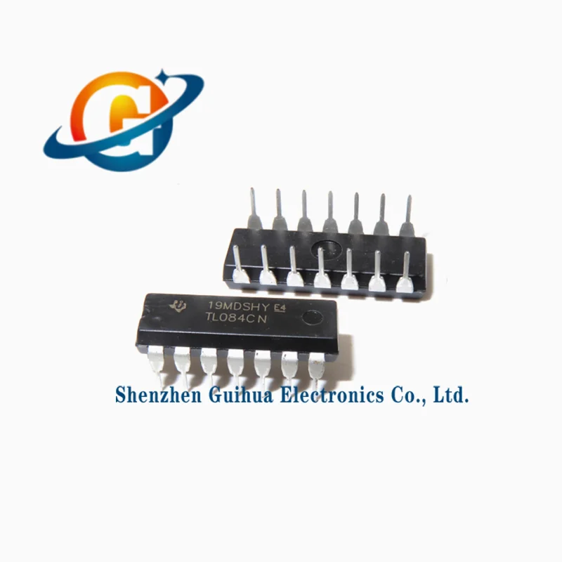10pcs original genuine Texas TL084CN TL084 direct insertion DIP-14 four operational amplifier chip IC