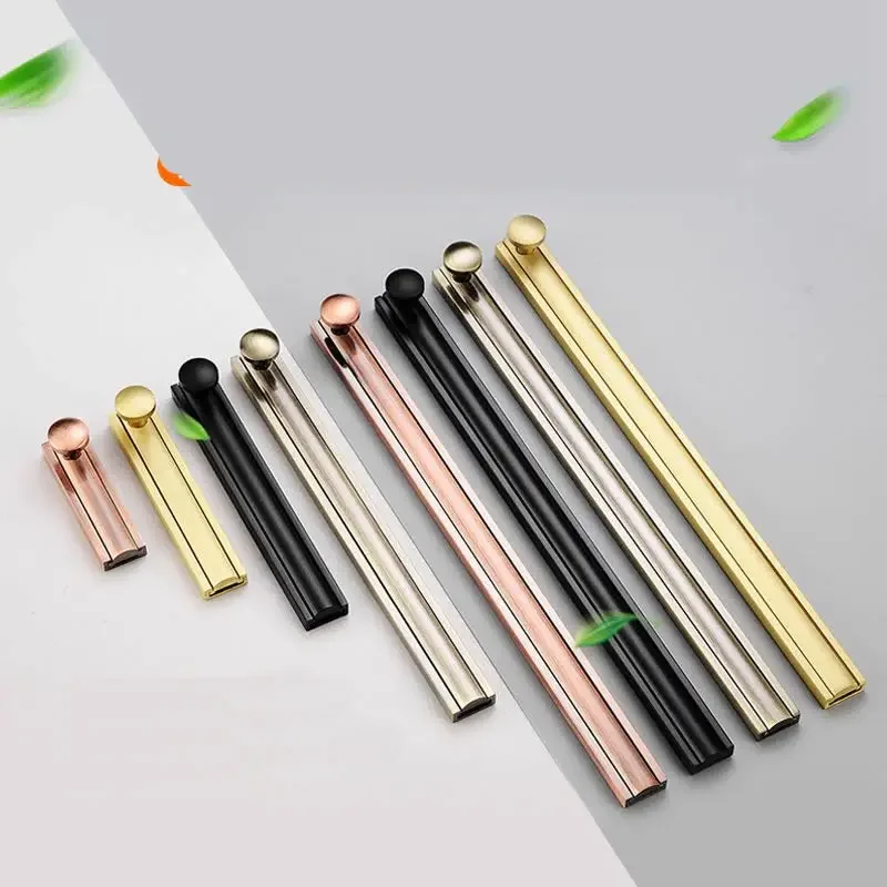 

so beautiful Brass latch surface mounted Invisible door lock bolt strong and sturdy simple design strong and sturdy