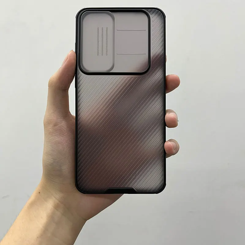 Etui magnetyczne do Samsunga S25 FE, NILLKIN CamShield Pro, materiał Eco PC+TPU, odporny na odciski palców i olej, pełna ochrona. — zdjęcie produktu 4