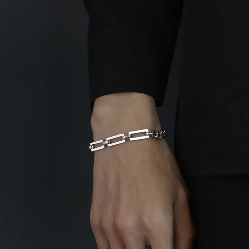316L Stainless Steel New Fashion High-end Jewelry Hip Hop Minimalism Charm Thick Cuba Chain Choker Necklaces Bracelets For Women