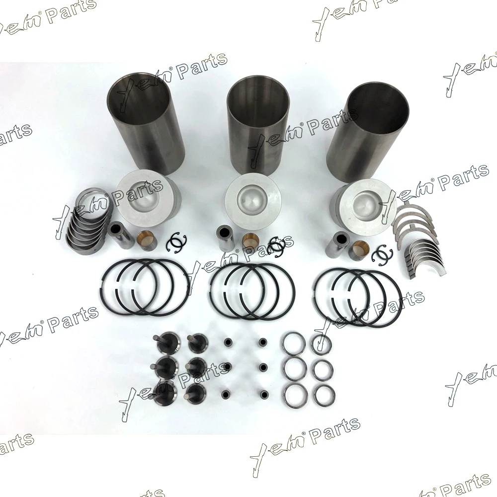 

For kubota engine D1462 D1462-DI Repair kit liner kit piston + piston ring + bearings + full gasket set