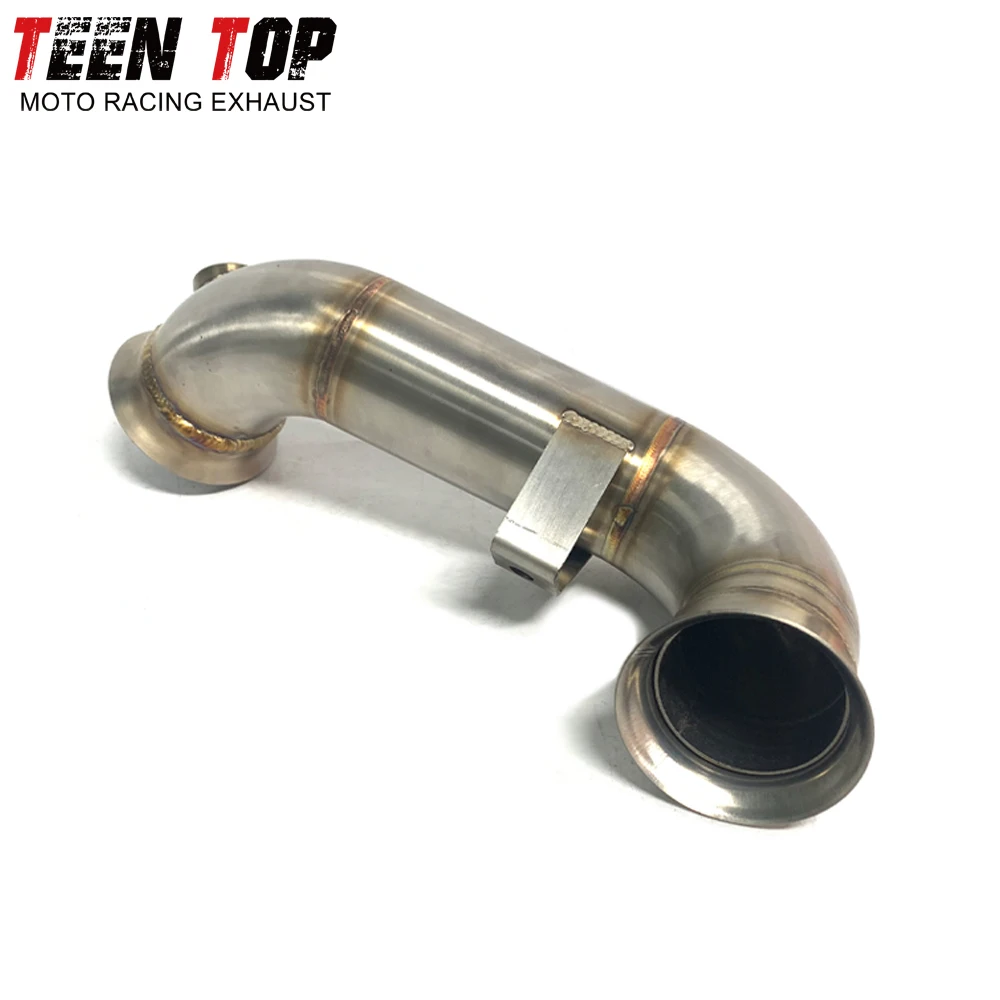 790/890 ADV Decat Pipe Stainless Steel Motor Bike Escape Exhaust Pipe For KTM 790 DUKE 890 DUKE Catalyst Connect Tube