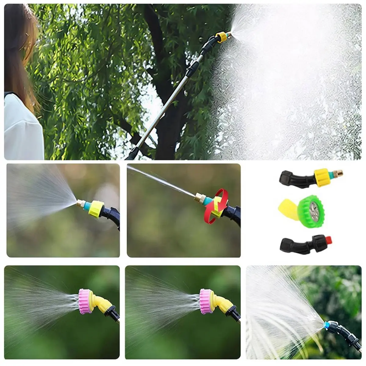 A544P ~New 5L Agricultural , Backpack Type High-Pressure , Electric Irrigation Disinfection Blue