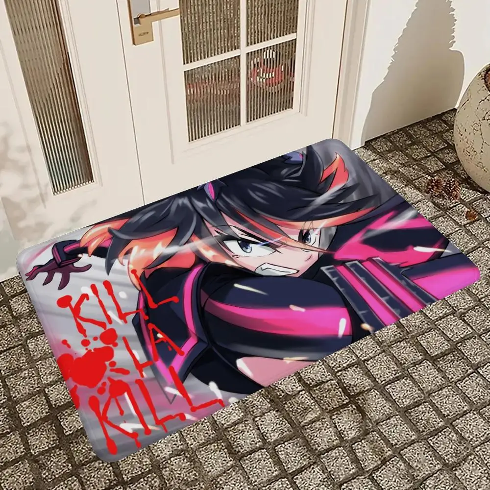 KILL La KILL Floor Mat Entrance Door Mat Nordic Style Home Doormat Bathroom-Toilet Mats Bedroom Hotel Decor Mat