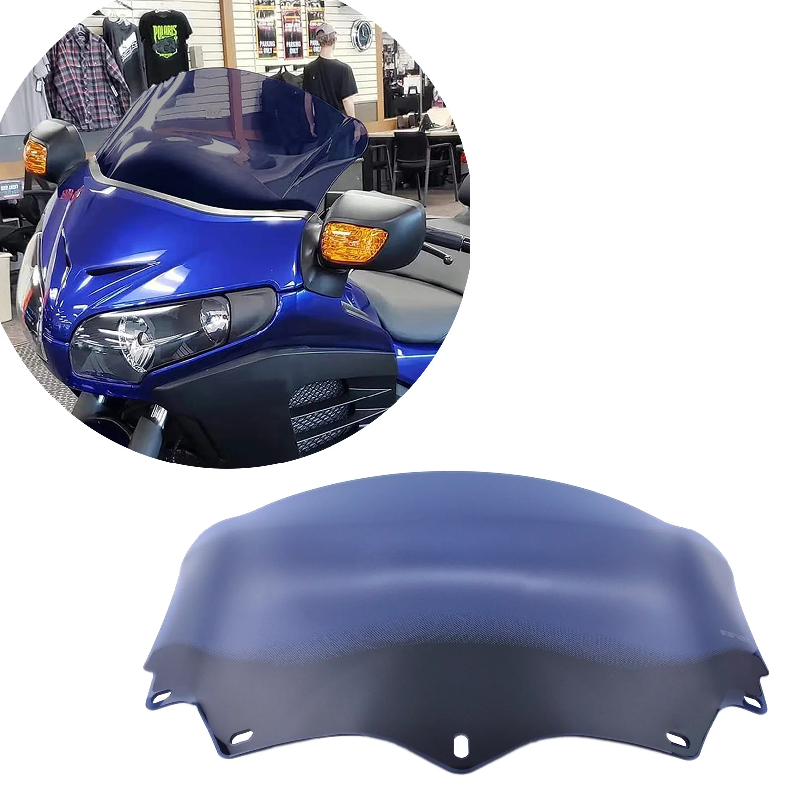 

Panical Windshield Baffle Cafe Racer Hardened Layer Strong Protection For Honda Gold Wing GL1800B F6B 2001-2017 PMMA