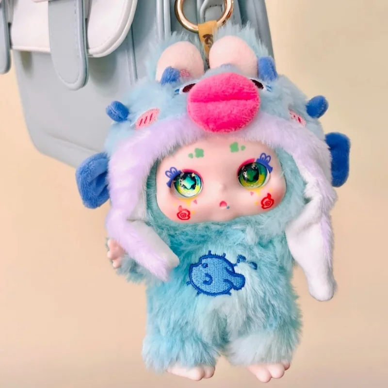 ของแท้ Kimmon Over The Moon Series ตุ๊กตากล่องตาบอดน่ารักรูปตุ๊กตา Mystery กล่องอินเทรนด์ของเล่นกระเป๋าจี้ตกแต่งคอลเลกชันของขวัญ