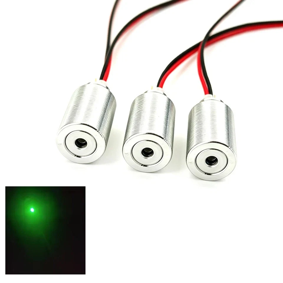 3pcs 532nm 30mW Dot Positioning Green Laser Module Mini DIY Industrial Locator Woodwork